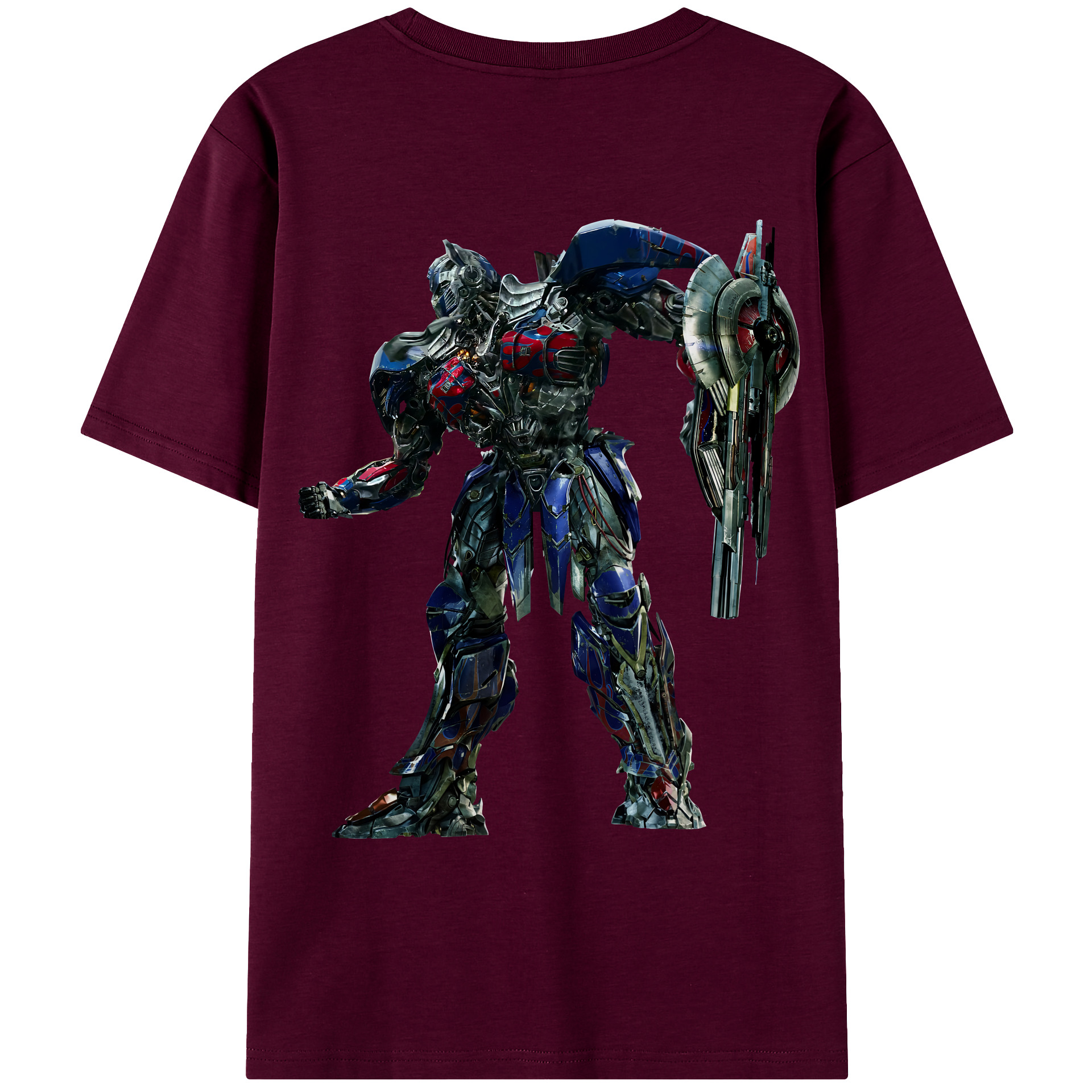 （画像用） Transformers トランスフォーマー レディース半袖Tシャツ(バックプリント)